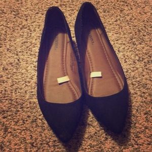 Merona black flats